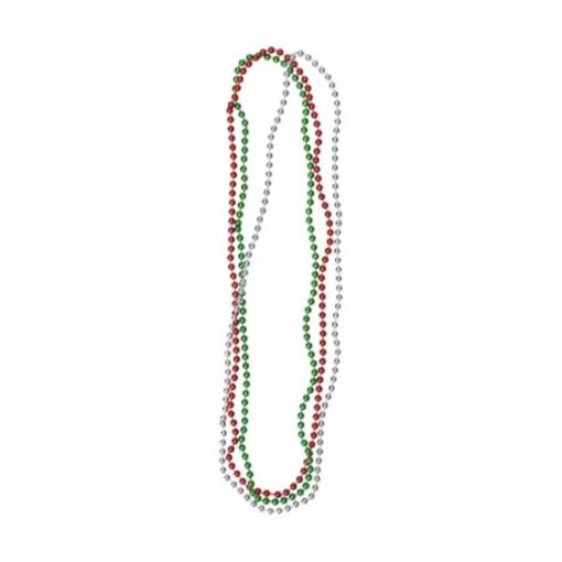 12 Juegos Collares Tricolor De 15 Septiembre Fiestas Patrias_3