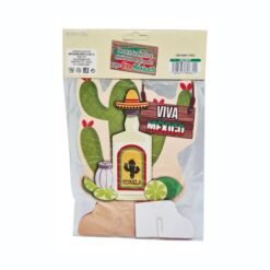 Decoracion Tipo Centro Mesa Mexicano Fiestas Patrias 10 Pack_2