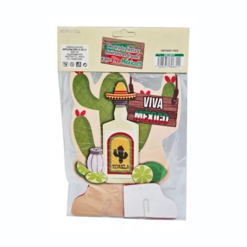 Decoracion Tipo Centro Mesa Mexicano Fiestas Patrias 10 Pack_2