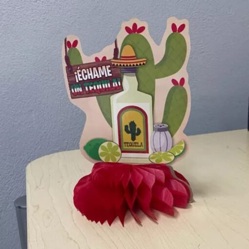 Decoracion Tipo Centro Mesa Mexicano Fiestas Patrias 10 Pack_4