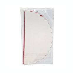 5 Pz Esfera Jumbo Papel Picado Roja Fiesta 26cm de Diametro_2