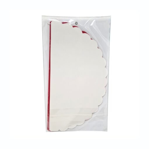 5 Pz Esfera Jumbo Papel Picado Roja Fiesta 26cm de Diametro_2