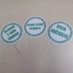 10 Photo Props Para Fiestas Patrias Figuras Mexicanas 5 Pack_5