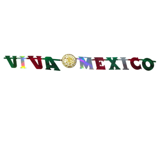 Banner Letrero Viva Mexico Decoracion Movil Fiestas Patrias_2