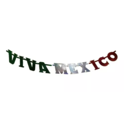 Banner Letrero Viva Mexico Decoracion Movil Fiestas Patrias_1