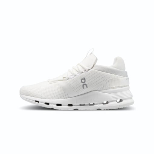 Par De Tenis On CloudNova Sneackers Dama Color Blanco/Beige_1