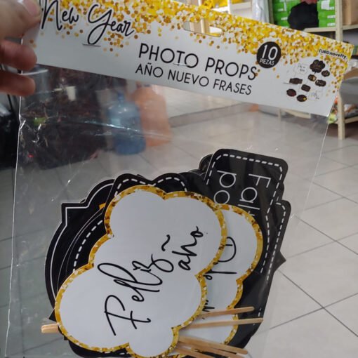 10 Photo Props Con Diseños Variados Para Festejo Año Nuevo_2