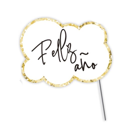 10 Photo Props Con Diseños Variados Para Festejo Año Nuevo_1