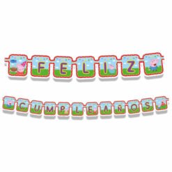 Letrero Movil Peppa Pig Decoracion Fiesta Cumpleaños 2.3mts_0