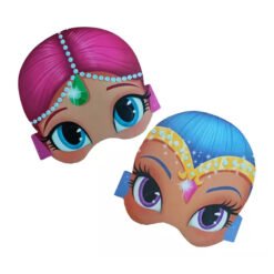 14 Lentes De Carton Shimmer & Shine Diseños Variados Fiesta_0