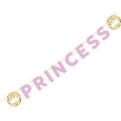 Banner Colgante Cumpleaños Princesa Niña 1.5 Metros Largo_0
