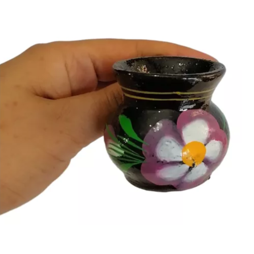 9pz Mini Cantaritos Barro Para Shots Reutilizable Fiestas_1