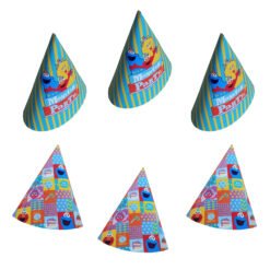 6 Gorritos Plaza Sesamo Para Fiesta Cumpleaños Infantil_3