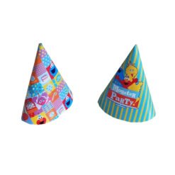 6 Gorritos Plaza Sesamo Para Fiesta Cumpleaños Infantil_0