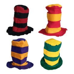4 Sombreros Tio Sam Accesorio Fiesta Colores Variados_0