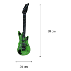 6pz Guitarra Globo Inflable Fiesta Cumpleaños Batucada Boda_2