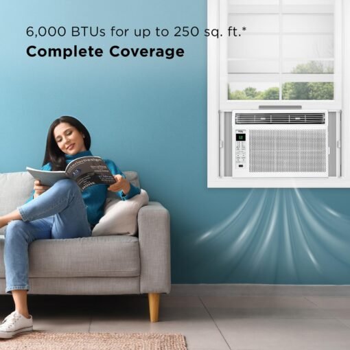 Aire Acondicionado Clima de Ventana Tcl 6,000 btu H6W23W_3