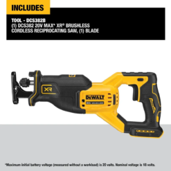 Sierra Alternativa Inalámbrica Sin Escobillas DEWALT 20v Max_6