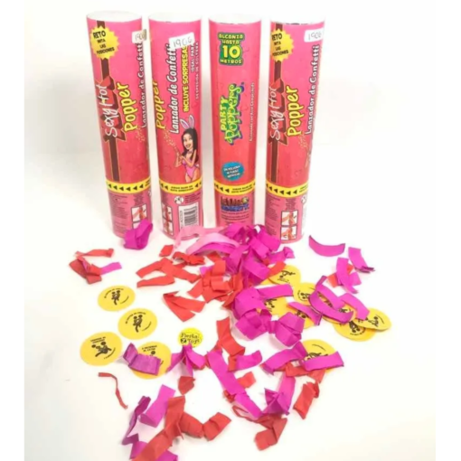4pz Cañones Lanzador Confetti Sexy Popper Despedida Soltera_2