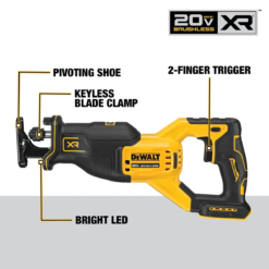 Sierra Alternativa Inalámbrica Sin Escobillas DEWALT 20v Max_5