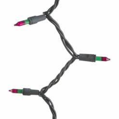 50 Mini Luces Dual Color Decoracion Halloween 3.4Mts Largo_0