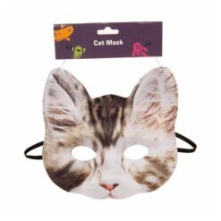 Mascaras Gato Espeluznante Disfraz Para Halloween 2 Piezas_0