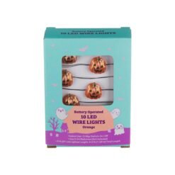 Luces LED Alambre Luminoso Calabacitas Decoracion Halloween_0