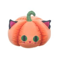 Juguete Peluche Super Suave Calabacita Gato Halloween_0