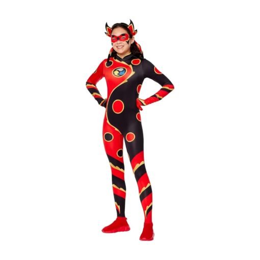 Disfraz Halloween Cosplay Miraculous Dragonbug Para Niña_0