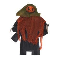 Decoracion Colgante Ghoul Calabaza Halloween 1.8Mts Altura_0