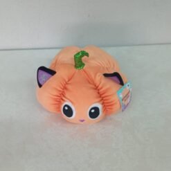 Juguete Peluche Super Suave Calabacita Gato Halloween_1