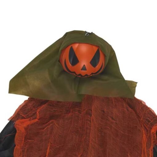 Decoracion Colgante Ghoul Calabaza Halloween 1.8Mts Altura_1