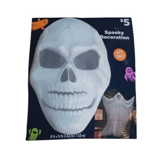 Decoracion Fantasma Colgante Halloween Spooky 1.8mts Largo_0