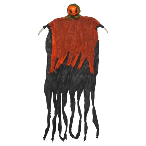 Decoracion Colgante Ghoul Calabaza Halloween 1.8Mts Altura_2