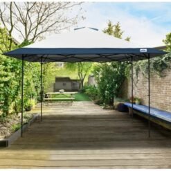 Carpa Toldo Instantánea E-Z UP ONE-UP de 13' x 13' Blanca_3