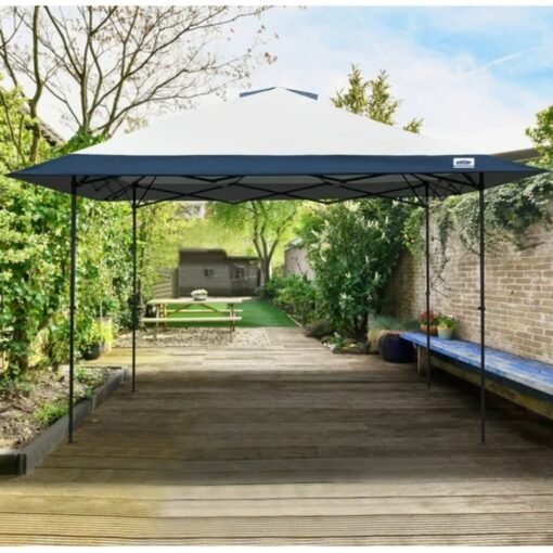 Carpa Toldo Instantánea E-Z UP ONE-UP de 13' x 13' Blanca_3