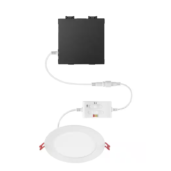 Lampara Led Empotrada Ultradelgada Circular Sin Carcasa 6in_1