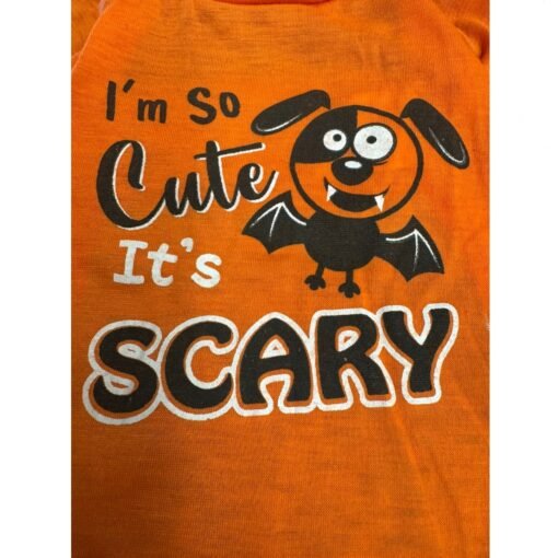Camiseta Ropa Disfraz Para Perro Halloween Calabaza Talla M_9