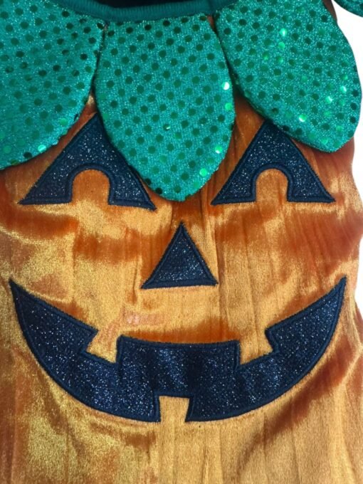 Ropa Disfraz Calabaza Perro Halloween Para Mascota Talla S_3