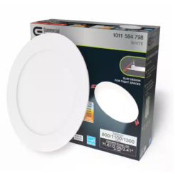 Lampara Led Empotrada Ultradelgada Circular Sin Carcasa 6in_3