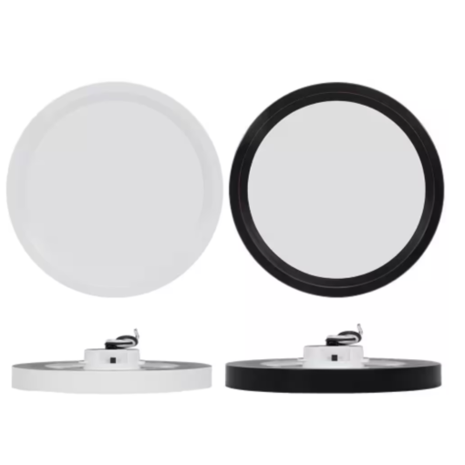 Lampara Techo Led Empotrada Interior Redonda Bronce Aceitado_8