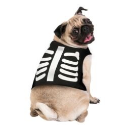 Camiseta Ropa Disfraz Para Perro Halloween Calabaza Talla M_0