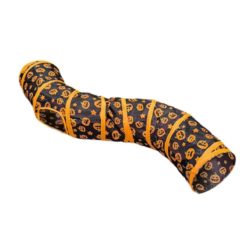 Tunel Plegable Juguete Para Mascotas De Halloween Calabazas_2