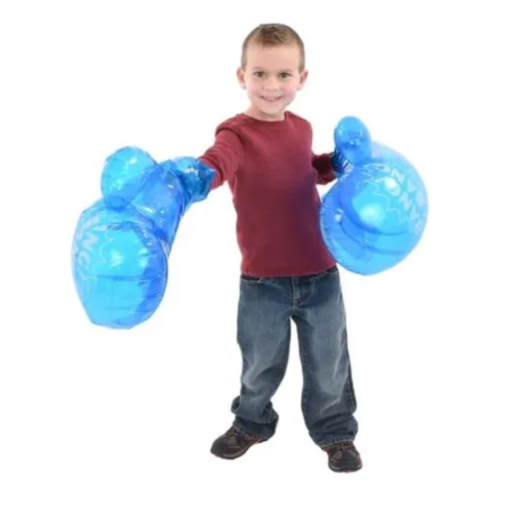 2pz Guantes Boxeo Inflables Juguete Entrenamiento Para Niños_1
