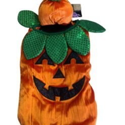 Ropa Disfraz Calabaza Perro Halloween Para Mascota Talla S_5