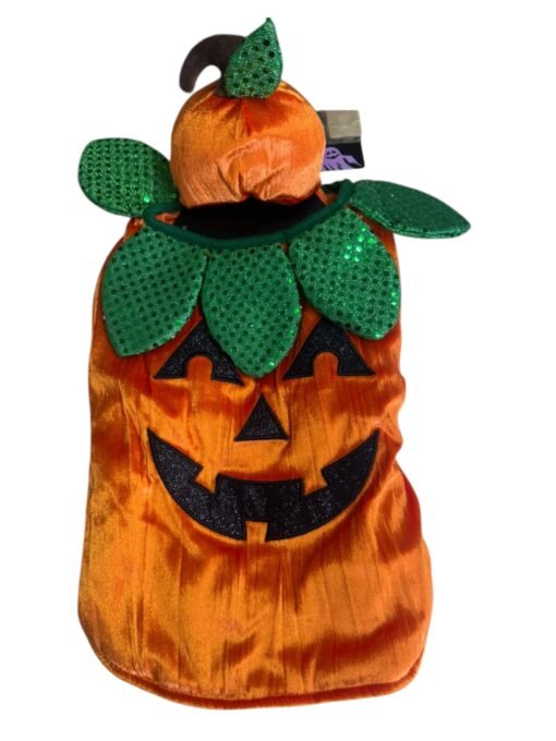 Ropa Disfraz Calabaza Perro Halloween Para Mascota Talla S_5