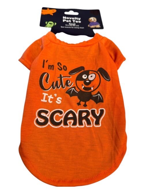 Camiseta Ropa Disfraz Para Perro Halloween Calabaza Talla S_4