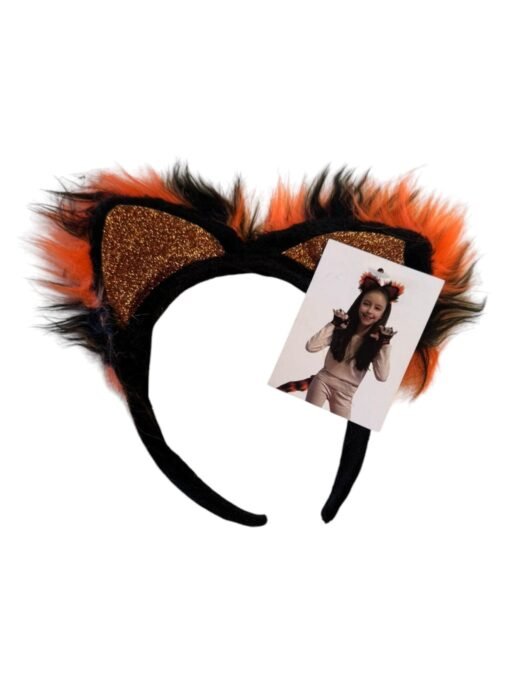 Juego Set Guantes Cola Orejas Para Cosplay Disfraz Halloween_2