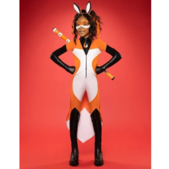 Disfraz Para Halloween Niña Miraculous Rena Rouge Cosplay_3