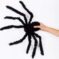 Arañas Gigantes Negra Decoracion Terrorifica Para Halloween_1